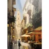 Online Urban Cotton Glasschilderij Barcelona