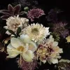Ter Halle Glasschilderij Bloemen met Gouden Rand 080120-522
