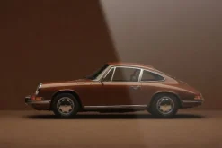 Urban Cotton Glasschilderij Brown Porsche