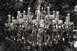 Online Ter Halle Glasschilderij Chandelier 080120C-793