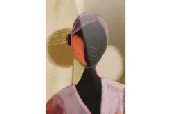 Urban Cotton Glasschilderij Silhouette Lady