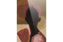Online Urban Cotton Glasschilderij Silhouette Lady