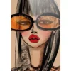 Discount Urban Cotton Glasschilderij Sunny Orange