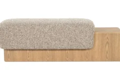 Best Eleonora Meubelen Halbank Taupe 96439 George