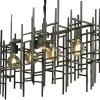 Leclercq & Bouwman Hanglampen^Hanglamp - industrial dark | LB024-4+1 Figo |