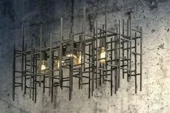 Leclercq & Bouwman Hanglampen^Hanglamp - industrial dark | LB024-4+1 Figo |