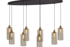 Masterlight Hanglampen^Hanglamp 2234-05-02-160-60814 Ortona