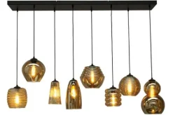 Outlet Masterlight Hanglamp 2261-05-130-25-8-05 Quinto Smoke