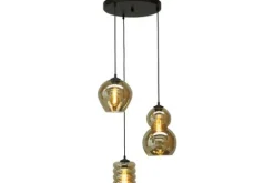 Outlet Masterlight Hanglamp 2262-05-35-3-05-237 Quinto Smoke