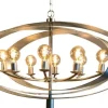 Leclercq & Bouwman Hanglampen^Hanglamp - zilver | LB019-8+1 Malibu |