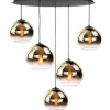 Highlight Hanglampen^Hanglamp Amberglas Fantasy Ovaal