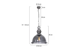 Steinhauer Hanglampen^Hanglamp Bikkel 1452GR Bikkel