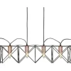 Sale Searchlight Hanglamp 8416-6BK Anthea