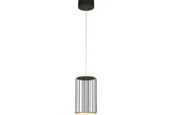 Discount Searchlight Hanglamp 54212-1BK Circolo Cage