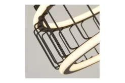 New Searchlight Hanglamp 54213-1BK Circolo Cage