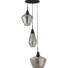 Searchlight Hanglampen^Hanglamp 5423-3BK Mia