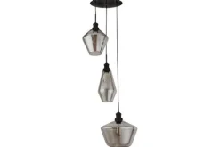 Searchlight Hanglampen^Hanglamp 5423-3BK Mia