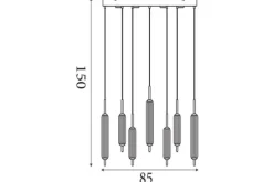 Searchlight Hanglampen^Hanglamp Cattail