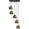 Highlight Hanglampen^Hanglamp Goudglas Fantasy