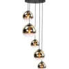 Highlight Hanglampen^Hanglamp Goudglas Fantasy