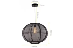 ETH Hanglampen^Hanglamp 05-HL4040-30 Fabric |