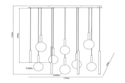 Lucide Hanglampen^Hanglamp Jasmine