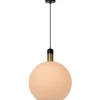 Lucide Hanglampen^Hanglamp Julius Opaal
