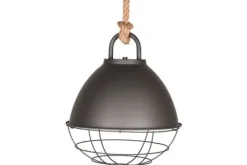 Label51 Hanglampen^Hanglamp L Burned Steel MT-2222 Korf