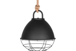 Label51 Hanglampen^Hanglamp L Zwart Metaal MT-2221 Korf