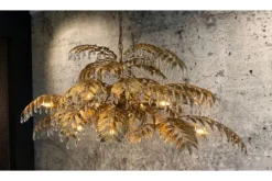 Leclercq & Bouwman Kroonluchters|Hanglampen^Hanglamp LB023/12+1 ambachtelijk brons Bellagio |
