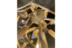 New Leclercq & Bouwman Hanglamp LB046-12+1 ambachtelijk brons Artisjok |