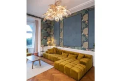 Leclercq & Bouwman Kroonluchters|Hanglampen^Hanglamp LB023-12+1 ambachtelijk zilver Bellagio |