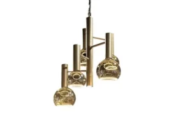 Leclercq & Bouwman Hanglampen^Hanglamp LB045-5+1 brons Escale |
