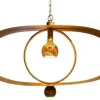 Leclercq & Bouwman Hanglamp LB049-1+1 ovaal brons Breeze |