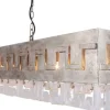 Outlet Leclercq & Bouwman Hanglamp LB018-8+1 silver Casero |