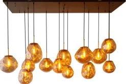 Clearance Toms Luxury Lights Hanglamp 13-lichts Amber Boaz