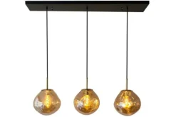 Best Toms Luxury Lights Hanglamp 3-lichts Amber Boaz