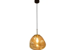 Toms Luxury Lights Hanglampen^Hanglamp 1-lichts Amber Boaz