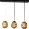 Online Toms Luxury Lights Hanglamp 3-lichts Amber Boaz