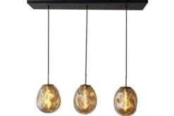 Online Toms Luxury Lights Hanglamp 3-lichts Amber Boaz