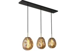 Online Toms Luxury Lights Hanglamp 3-lichts Amber Boaz