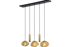 Toms Luxury Lights Hanglamp 5-lichts Amber Melt