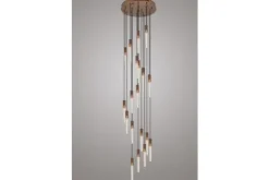 Best Toms Luxury Lights Hanglamp 19-lichts Antiek Brons Maud