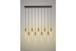 Toms Luxury Lights Hanglampen^Hanglamp 9-lichts Goud Maud