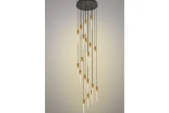 Toms Luxury Lights Hanglampen^Hanglamp 19-lichts Goud Maud