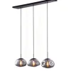 Toms Luxury Lights Hanglampen^Hanglamp 3-lichts Grey Melt