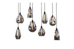 New Toms Luxury Lights Hanglamp 8-lichts ovaal Cayden
