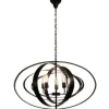 Toms Luxury Lights Hanglampen^Hanglamp 5-lichts ovaal Pluton