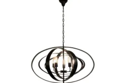 Toms Luxury Lights Hanglampen^Hanglamp 5-lichts ovaal Pluton