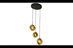 Online Toms Luxury Lights Hanglamp 3-lichts rond Gold Boaz